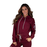 Blusa Moletom Everlast - Vinho - Feminino